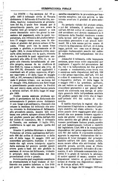 Annali della giurisprudenza italiana raccolta generale delle decisioni delle Corti di cassazione e d'appello in materia civile, criminale, commerciale, di diritto pubblico e amministrativo, e di procedura civile e penale