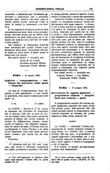 Annali della giurisprudenza italiana raccolta generale delle decisioni delle Corti di cassazione e d'appello in materia civile, criminale, commerciale, di diritto pubblico e amministrativo, e di procedura civile e penale