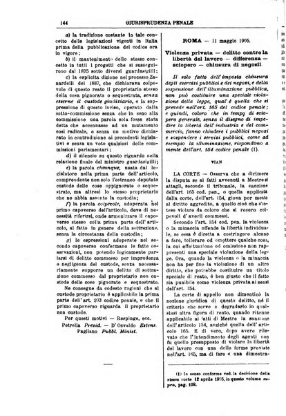 Annali della giurisprudenza italiana raccolta generale delle decisioni delle Corti di cassazione e d'appello in materia civile, criminale, commerciale, di diritto pubblico e amministrativo, e di procedura civile e penale