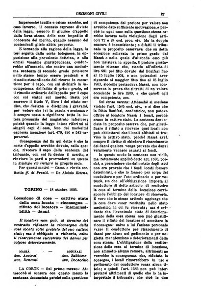 Annali della giurisprudenza italiana raccolta generale delle decisioni delle Corti di cassazione e d'appello in materia civile, criminale, commerciale, di diritto pubblico e amministrativo, e di procedura civile e penale