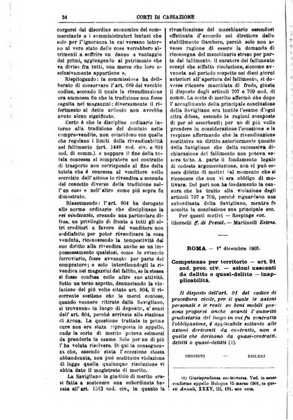 Annali della giurisprudenza italiana raccolta generale delle decisioni delle Corti di cassazione e d'appello in materia civile, criminale, commerciale, di diritto pubblico e amministrativo, e di procedura civile e penale