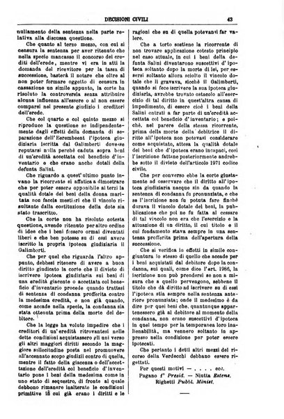 Annali della giurisprudenza italiana raccolta generale delle decisioni delle Corti di cassazione e d'appello in materia civile, criminale, commerciale, di diritto pubblico e amministrativo, e di procedura civile e penale