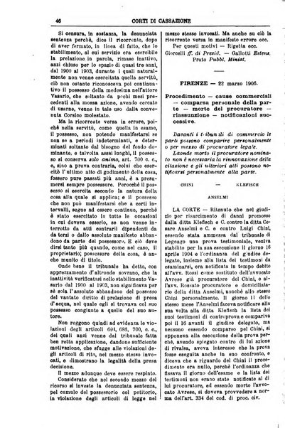 Annali della giurisprudenza italiana raccolta generale delle decisioni delle Corti di cassazione e d'appello in materia civile, criminale, commerciale, di diritto pubblico e amministrativo, e di procedura civile e penale