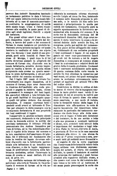 Annali della giurisprudenza italiana raccolta generale delle decisioni delle Corti di cassazione e d'appello in materia civile, criminale, commerciale, di diritto pubblico e amministrativo, e di procedura civile e penale