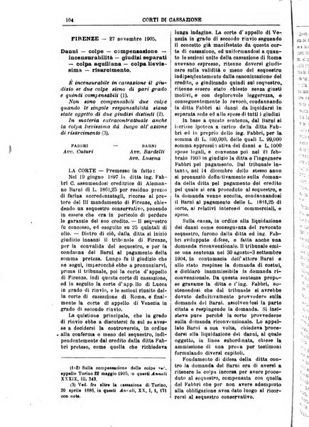 Annali della giurisprudenza italiana raccolta generale delle decisioni delle Corti di cassazione e d'appello in materia civile, criminale, commerciale, di diritto pubblico e amministrativo, e di procedura civile e penale