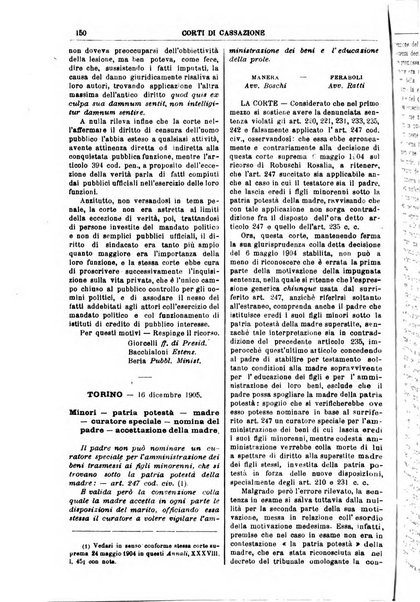 Annali della giurisprudenza italiana raccolta generale delle decisioni delle Corti di cassazione e d'appello in materia civile, criminale, commerciale, di diritto pubblico e amministrativo, e di procedura civile e penale