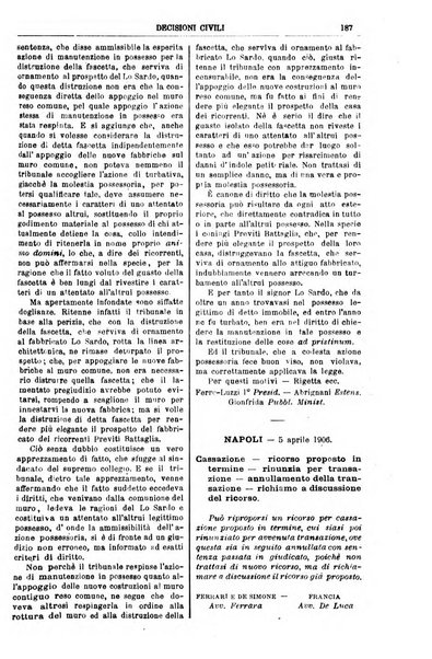 Annali della giurisprudenza italiana raccolta generale delle decisioni delle Corti di cassazione e d'appello in materia civile, criminale, commerciale, di diritto pubblico e amministrativo, e di procedura civile e penale