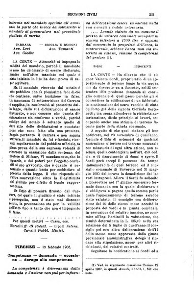 Annali della giurisprudenza italiana raccolta generale delle decisioni delle Corti di cassazione e d'appello in materia civile, criminale, commerciale, di diritto pubblico e amministrativo, e di procedura civile e penale