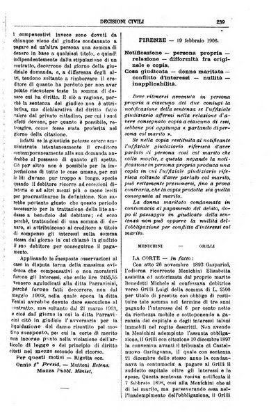 Annali della giurisprudenza italiana raccolta generale delle decisioni delle Corti di cassazione e d'appello in materia civile, criminale, commerciale, di diritto pubblico e amministrativo, e di procedura civile e penale