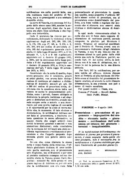 Annali della giurisprudenza italiana raccolta generale delle decisioni delle Corti di cassazione e d'appello in materia civile, criminale, commerciale, di diritto pubblico e amministrativo, e di procedura civile e penale