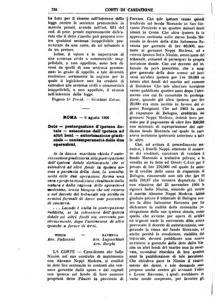 Annali della giurisprudenza italiana raccolta generale delle decisioni delle Corti di cassazione e d'appello in materia civile, criminale, commerciale, di diritto pubblico e amministrativo, e di procedura civile e penale