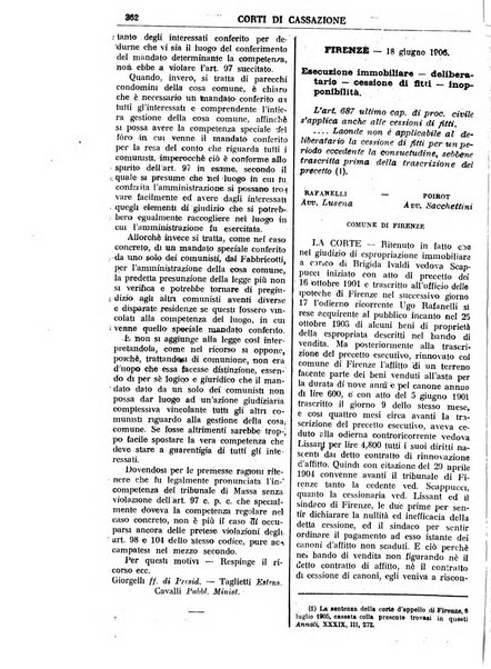 Annali della giurisprudenza italiana raccolta generale delle decisioni delle Corti di cassazione e d'appello in materia civile, criminale, commerciale, di diritto pubblico e amministrativo, e di procedura civile e penale