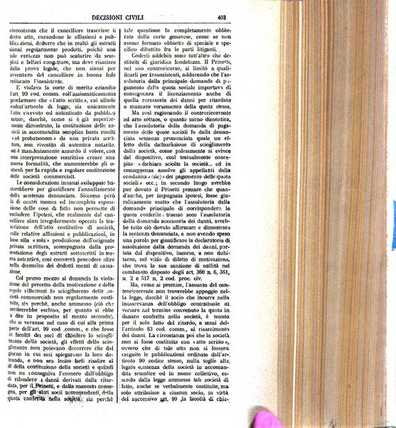 Annali della giurisprudenza italiana raccolta generale delle decisioni delle Corti di cassazione e d'appello in materia civile, criminale, commerciale, di diritto pubblico e amministrativo, e di procedura civile e penale