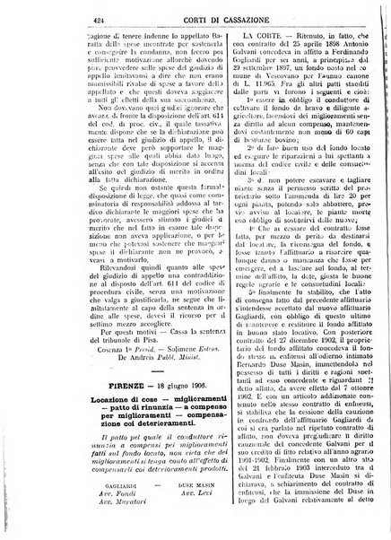 Annali della giurisprudenza italiana raccolta generale delle decisioni delle Corti di cassazione e d'appello in materia civile, criminale, commerciale, di diritto pubblico e amministrativo, e di procedura civile e penale