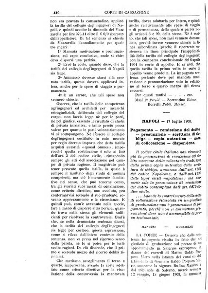 Annali della giurisprudenza italiana raccolta generale delle decisioni delle Corti di cassazione e d'appello in materia civile, criminale, commerciale, di diritto pubblico e amministrativo, e di procedura civile e penale