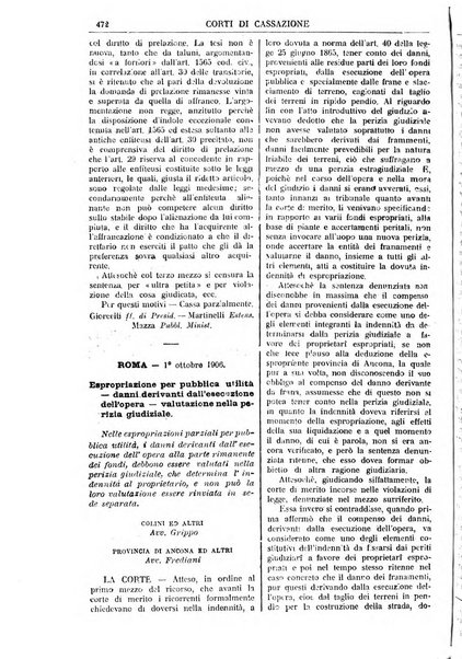 Annali della giurisprudenza italiana raccolta generale delle decisioni delle Corti di cassazione e d'appello in materia civile, criminale, commerciale, di diritto pubblico e amministrativo, e di procedura civile e penale