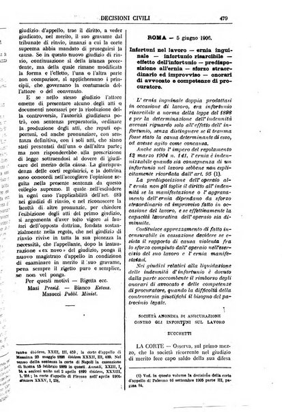 Annali della giurisprudenza italiana raccolta generale delle decisioni delle Corti di cassazione e d'appello in materia civile, criminale, commerciale, di diritto pubblico e amministrativo, e di procedura civile e penale