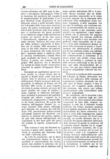 Annali della giurisprudenza italiana raccolta generale delle decisioni delle Corti di cassazione e d'appello in materia civile, criminale, commerciale, di diritto pubblico e amministrativo, e di procedura civile e penale