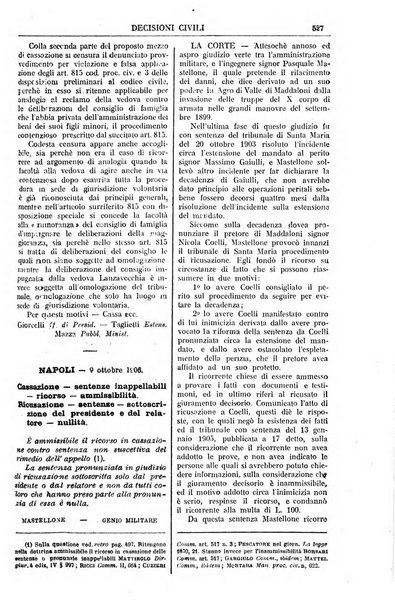 Annali della giurisprudenza italiana raccolta generale delle decisioni delle Corti di cassazione e d'appello in materia civile, criminale, commerciale, di diritto pubblico e amministrativo, e di procedura civile e penale