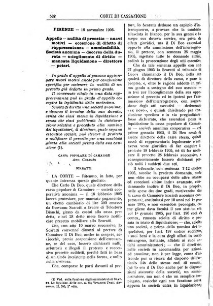 Annali della giurisprudenza italiana raccolta generale delle decisioni delle Corti di cassazione e d'appello in materia civile, criminale, commerciale, di diritto pubblico e amministrativo, e di procedura civile e penale