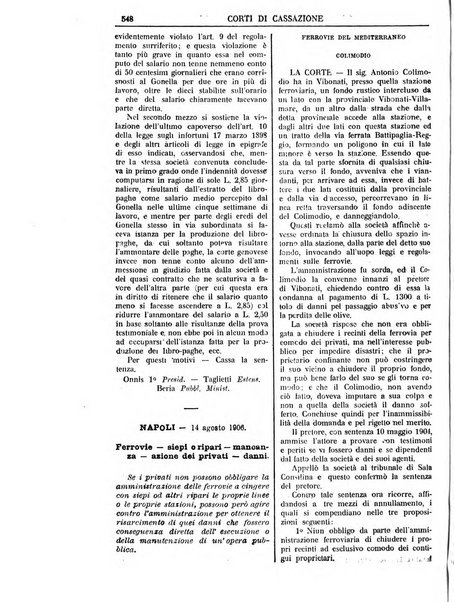 Annali della giurisprudenza italiana raccolta generale delle decisioni delle Corti di cassazione e d'appello in materia civile, criminale, commerciale, di diritto pubblico e amministrativo, e di procedura civile e penale