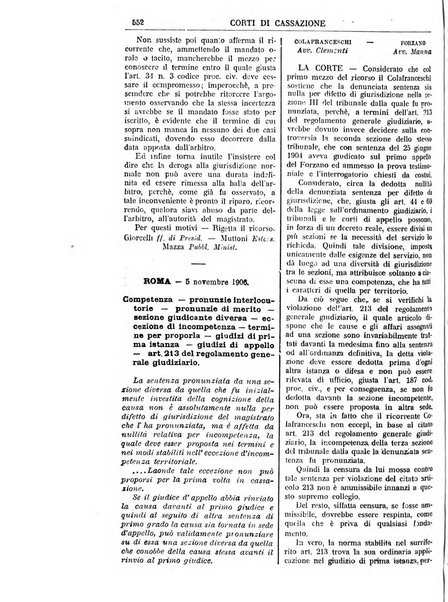 Annali della giurisprudenza italiana raccolta generale delle decisioni delle Corti di cassazione e d'appello in materia civile, criminale, commerciale, di diritto pubblico e amministrativo, e di procedura civile e penale