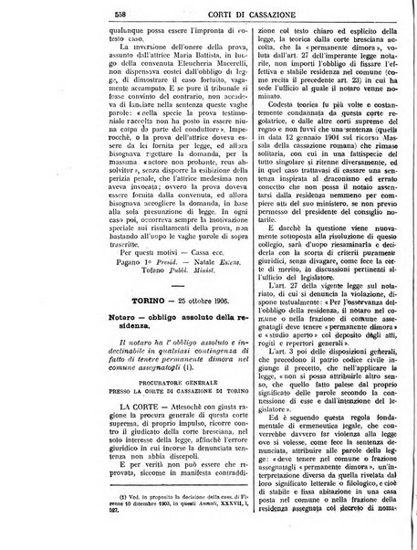 Annali della giurisprudenza italiana raccolta generale delle decisioni delle Corti di cassazione e d'appello in materia civile, criminale, commerciale, di diritto pubblico e amministrativo, e di procedura civile e penale