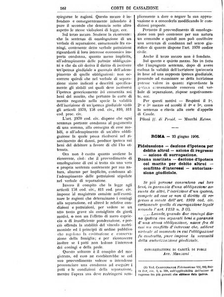 Annali della giurisprudenza italiana raccolta generale delle decisioni delle Corti di cassazione e d'appello in materia civile, criminale, commerciale, di diritto pubblico e amministrativo, e di procedura civile e penale