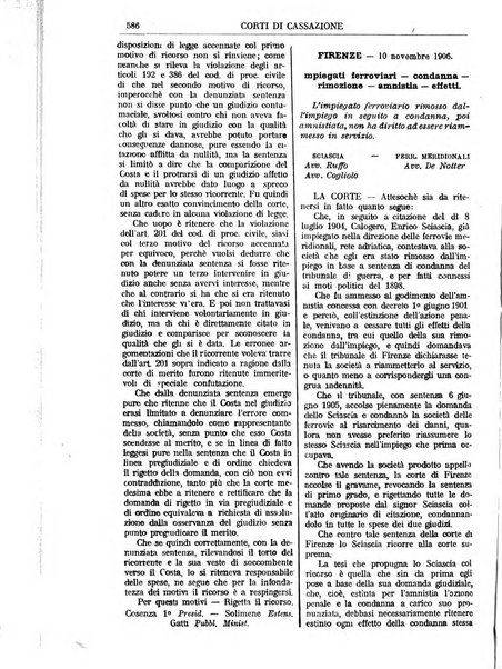 Annali della giurisprudenza italiana raccolta generale delle decisioni delle Corti di cassazione e d'appello in materia civile, criminale, commerciale, di diritto pubblico e amministrativo, e di procedura civile e penale