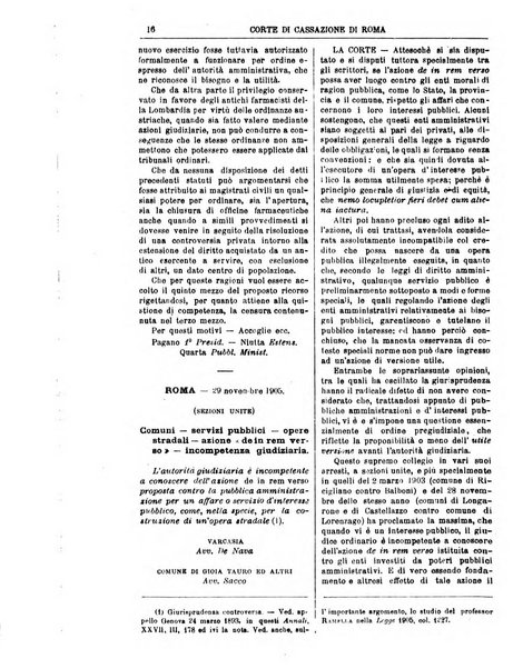 Annali della giurisprudenza italiana raccolta generale delle decisioni delle Corti di cassazione e d'appello in materia civile, criminale, commerciale, di diritto pubblico e amministrativo, e di procedura civile e penale