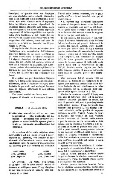 Annali della giurisprudenza italiana raccolta generale delle decisioni delle Corti di cassazione e d'appello in materia civile, criminale, commerciale, di diritto pubblico e amministrativo, e di procedura civile e penale