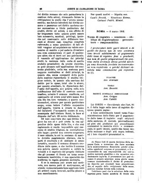 Annali della giurisprudenza italiana raccolta generale delle decisioni delle Corti di cassazione e d'appello in materia civile, criminale, commerciale, di diritto pubblico e amministrativo, e di procedura civile e penale