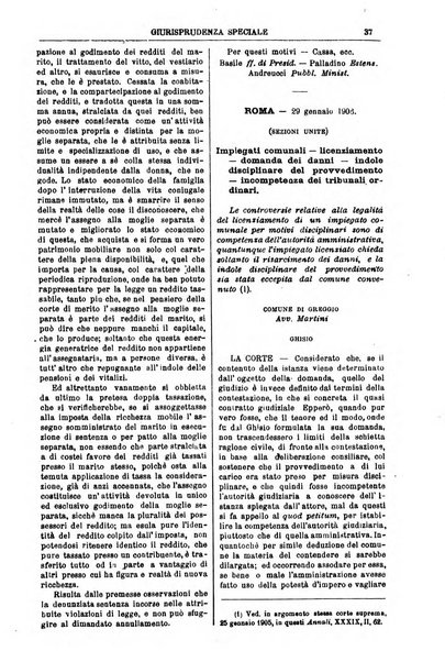 Annali della giurisprudenza italiana raccolta generale delle decisioni delle Corti di cassazione e d'appello in materia civile, criminale, commerciale, di diritto pubblico e amministrativo, e di procedura civile e penale