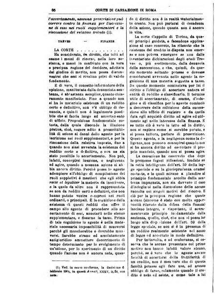 Annali della giurisprudenza italiana raccolta generale delle decisioni delle Corti di cassazione e d'appello in materia civile, criminale, commerciale, di diritto pubblico e amministrativo, e di procedura civile e penale