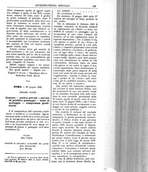 Annali della giurisprudenza italiana raccolta generale delle decisioni delle Corti di cassazione e d'appello in materia civile, criminale, commerciale, di diritto pubblico e amministrativo, e di procedura civile e penale