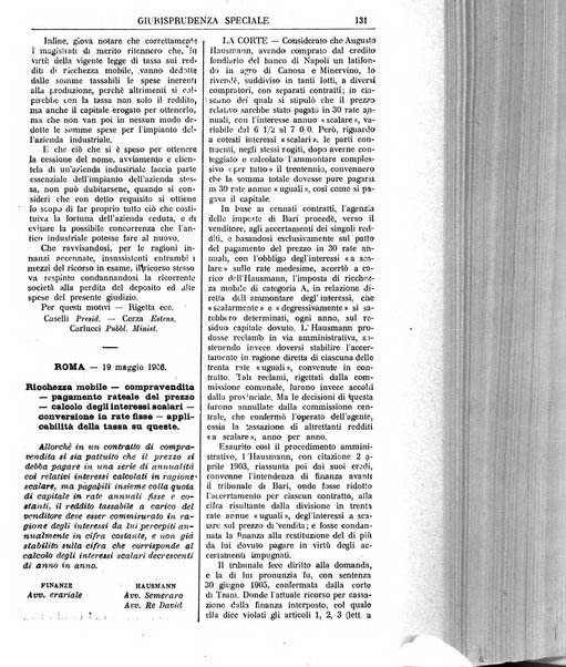 Annali della giurisprudenza italiana raccolta generale delle decisioni delle Corti di cassazione e d'appello in materia civile, criminale, commerciale, di diritto pubblico e amministrativo, e di procedura civile e penale