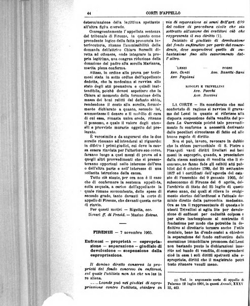 Annali della giurisprudenza italiana raccolta generale delle decisioni delle Corti di cassazione e d'appello in materia civile, criminale, commerciale, di diritto pubblico e amministrativo, e di procedura civile e penale