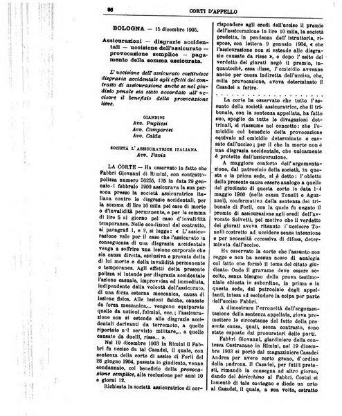 Annali della giurisprudenza italiana raccolta generale delle decisioni delle Corti di cassazione e d'appello in materia civile, criminale, commerciale, di diritto pubblico e amministrativo, e di procedura civile e penale