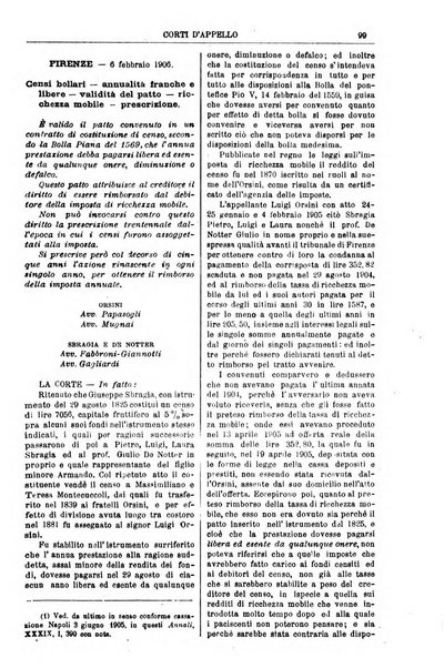 Annali della giurisprudenza italiana raccolta generale delle decisioni delle Corti di cassazione e d'appello in materia civile, criminale, commerciale, di diritto pubblico e amministrativo, e di procedura civile e penale