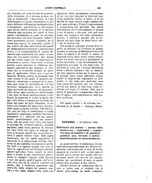 Annali della giurisprudenza italiana raccolta generale delle decisioni delle Corti di cassazione e d'appello in materia civile, criminale, commerciale, di diritto pubblico e amministrativo, e di procedura civile e penale