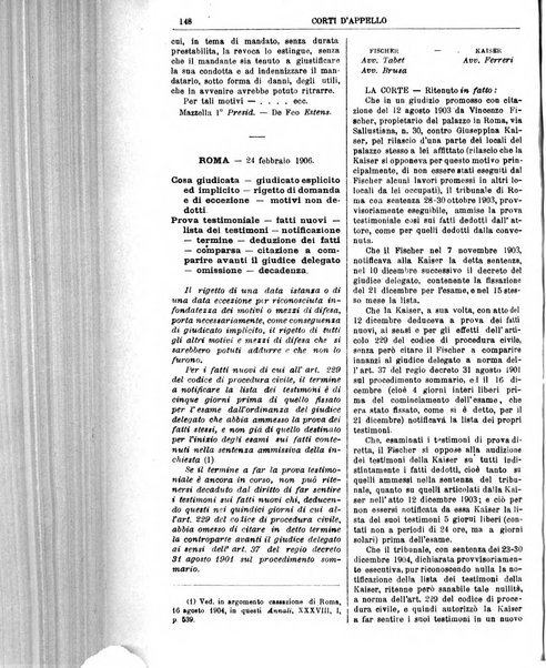 Annali della giurisprudenza italiana raccolta generale delle decisioni delle Corti di cassazione e d'appello in materia civile, criminale, commerciale, di diritto pubblico e amministrativo, e di procedura civile e penale