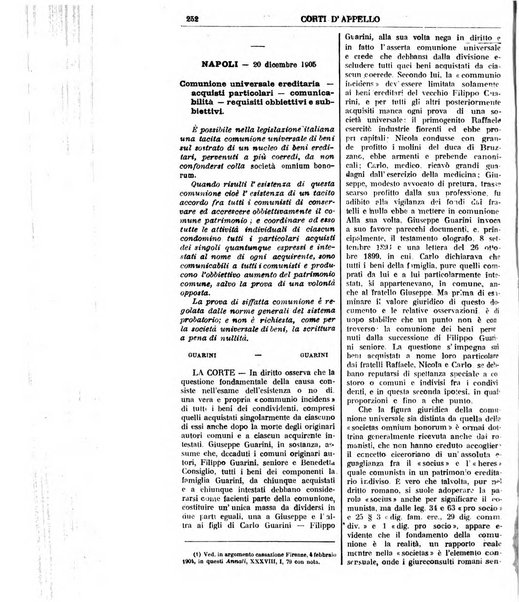 Annali della giurisprudenza italiana raccolta generale delle decisioni delle Corti di cassazione e d'appello in materia civile, criminale, commerciale, di diritto pubblico e amministrativo, e di procedura civile e penale