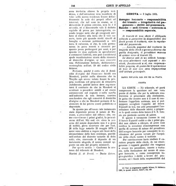 Annali della giurisprudenza italiana raccolta generale delle decisioni delle Corti di cassazione e d'appello in materia civile, criminale, commerciale, di diritto pubblico e amministrativo, e di procedura civile e penale