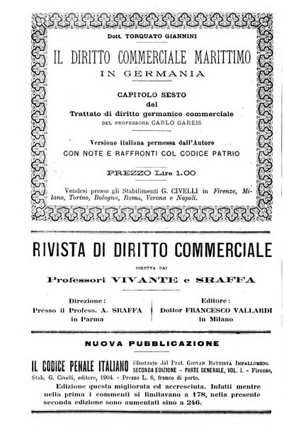 Annali della giurisprudenza italiana raccolta generale delle decisioni delle Corti di cassazione e d'appello in materia civile, criminale, commerciale, di diritto pubblico e amministrativo, e di procedura civile e penale