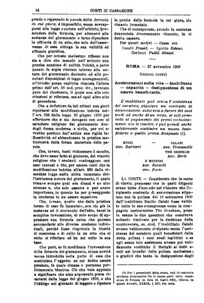 Annali della giurisprudenza italiana raccolta generale delle decisioni delle Corti di cassazione e d'appello in materia civile, criminale, commerciale, di diritto pubblico e amministrativo, e di procedura civile e penale