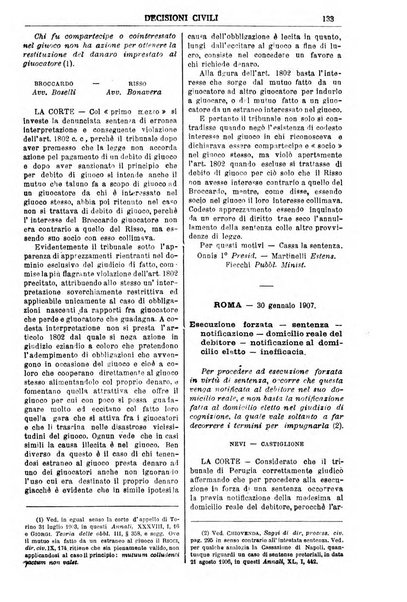 Annali della giurisprudenza italiana raccolta generale delle decisioni delle Corti di cassazione e d'appello in materia civile, criminale, commerciale, di diritto pubblico e amministrativo, e di procedura civile e penale