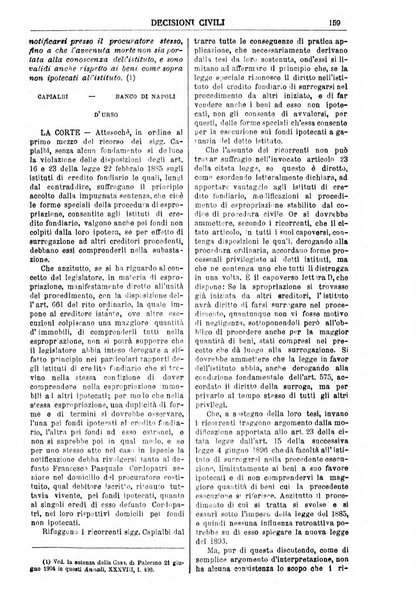 Annali della giurisprudenza italiana raccolta generale delle decisioni delle Corti di cassazione e d'appello in materia civile, criminale, commerciale, di diritto pubblico e amministrativo, e di procedura civile e penale