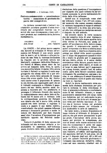 Annali della giurisprudenza italiana raccolta generale delle decisioni delle Corti di cassazione e d'appello in materia civile, criminale, commerciale, di diritto pubblico e amministrativo, e di procedura civile e penale