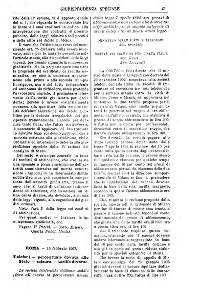 Annali della giurisprudenza italiana raccolta generale delle decisioni delle Corti di cassazione e d'appello in materia civile, criminale, commerciale, di diritto pubblico e amministrativo, e di procedura civile e penale