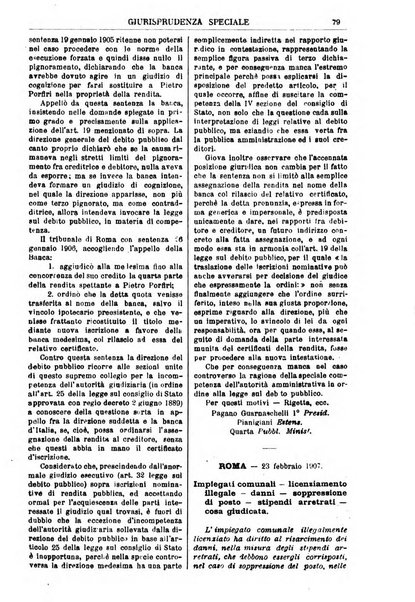 Annali della giurisprudenza italiana raccolta generale delle decisioni delle Corti di cassazione e d'appello in materia civile, criminale, commerciale, di diritto pubblico e amministrativo, e di procedura civile e penale